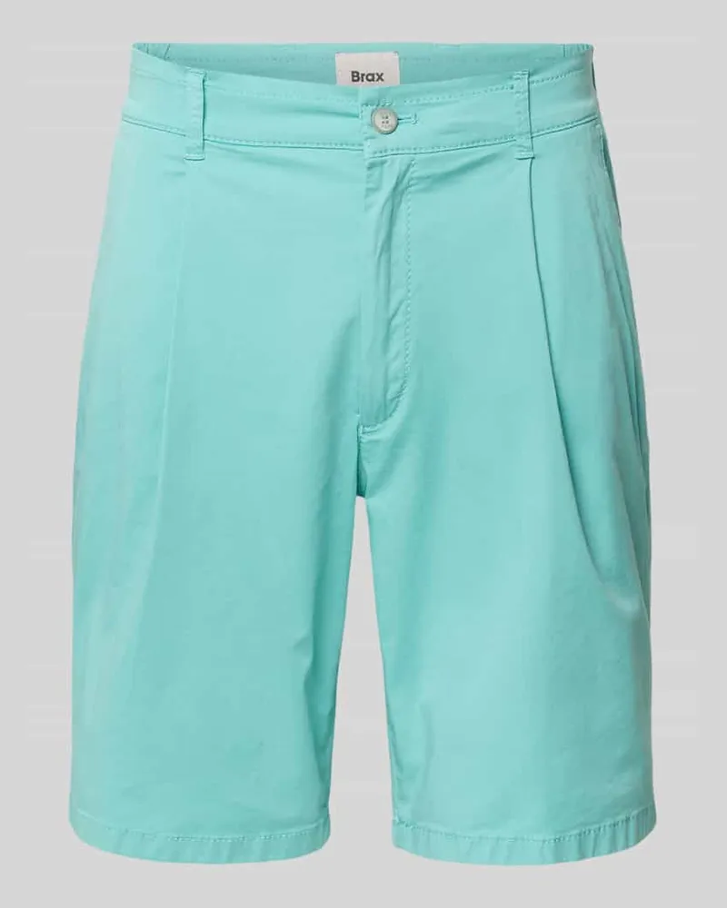 Brax Regular Fit Bermuda aus Baumwoll-Mix Neon