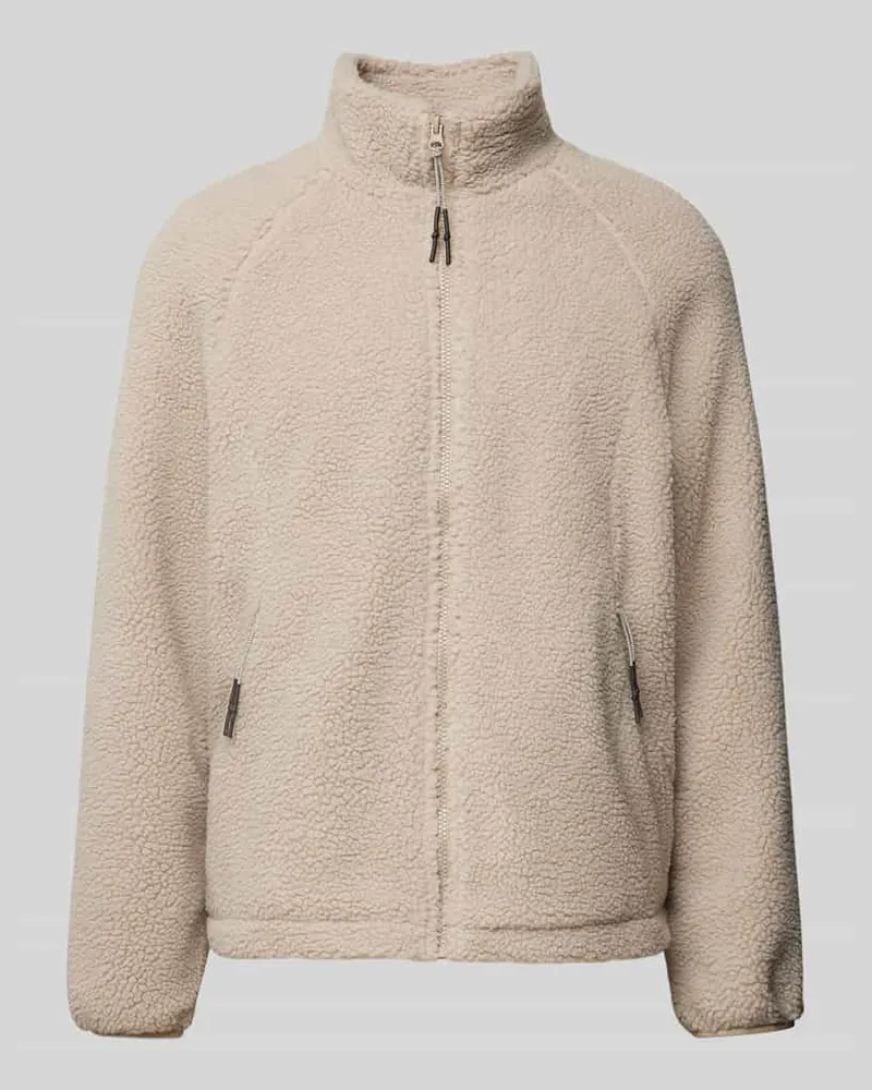 Jack & Jones Jacke aus Teddyfell Modell 'TERRAIN Ecru