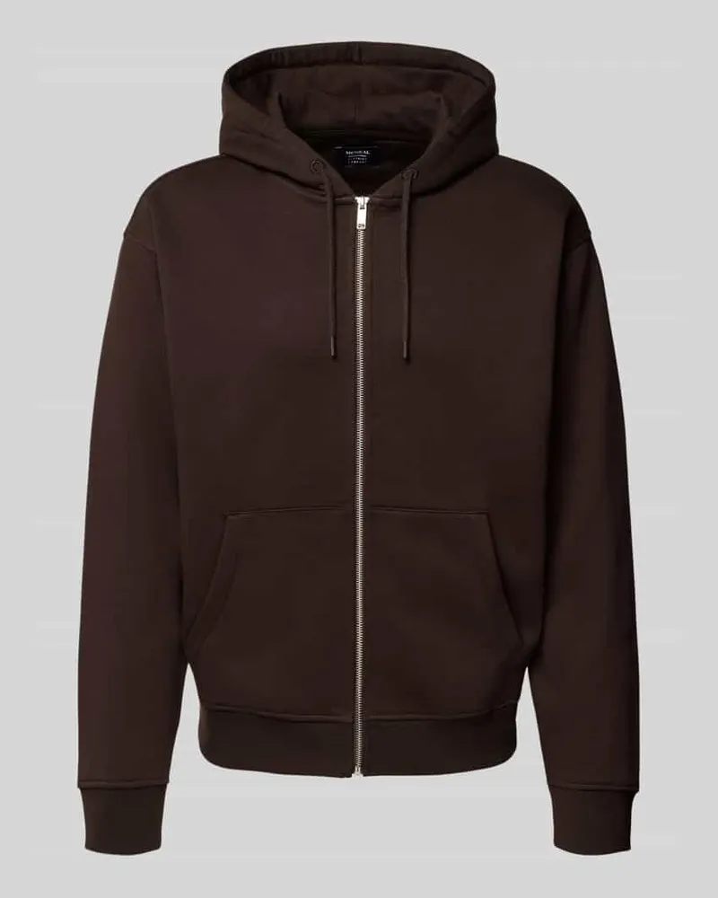 McNeal Sweatjacke mit Kapuze Schoko