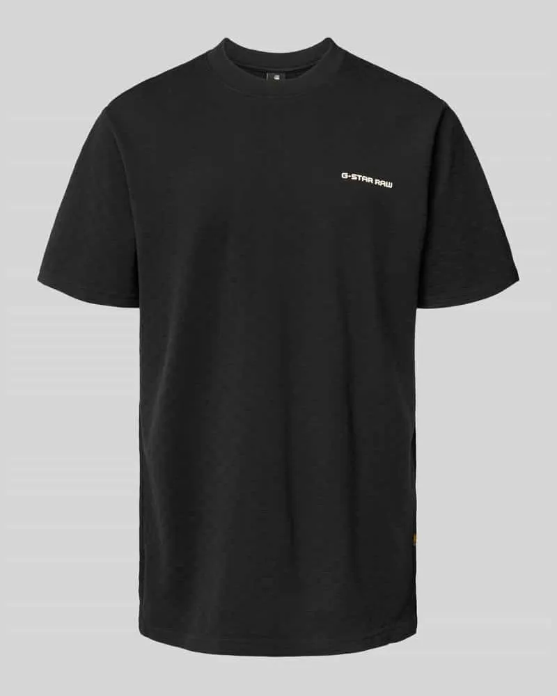 G-STAR RAW Loose Fit T-Shirt mit Rundhalsausschnitt Black