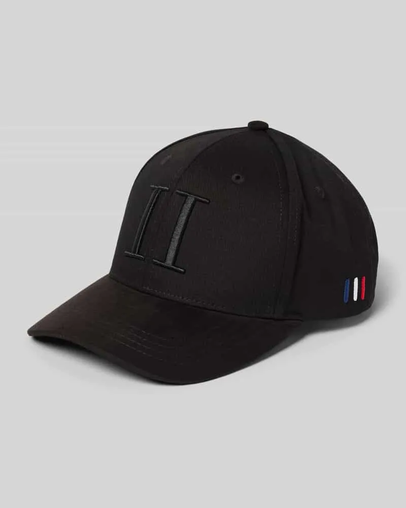 LES DEUX Basecap mit Label-Detail Black