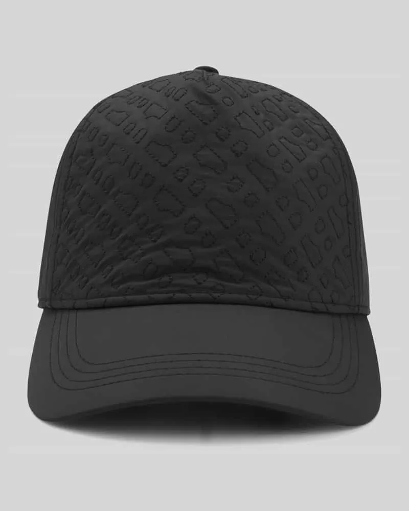 HUGO BOSS Cap mit Allover Logo-Stitching Modell 'SETH-M-PA Black