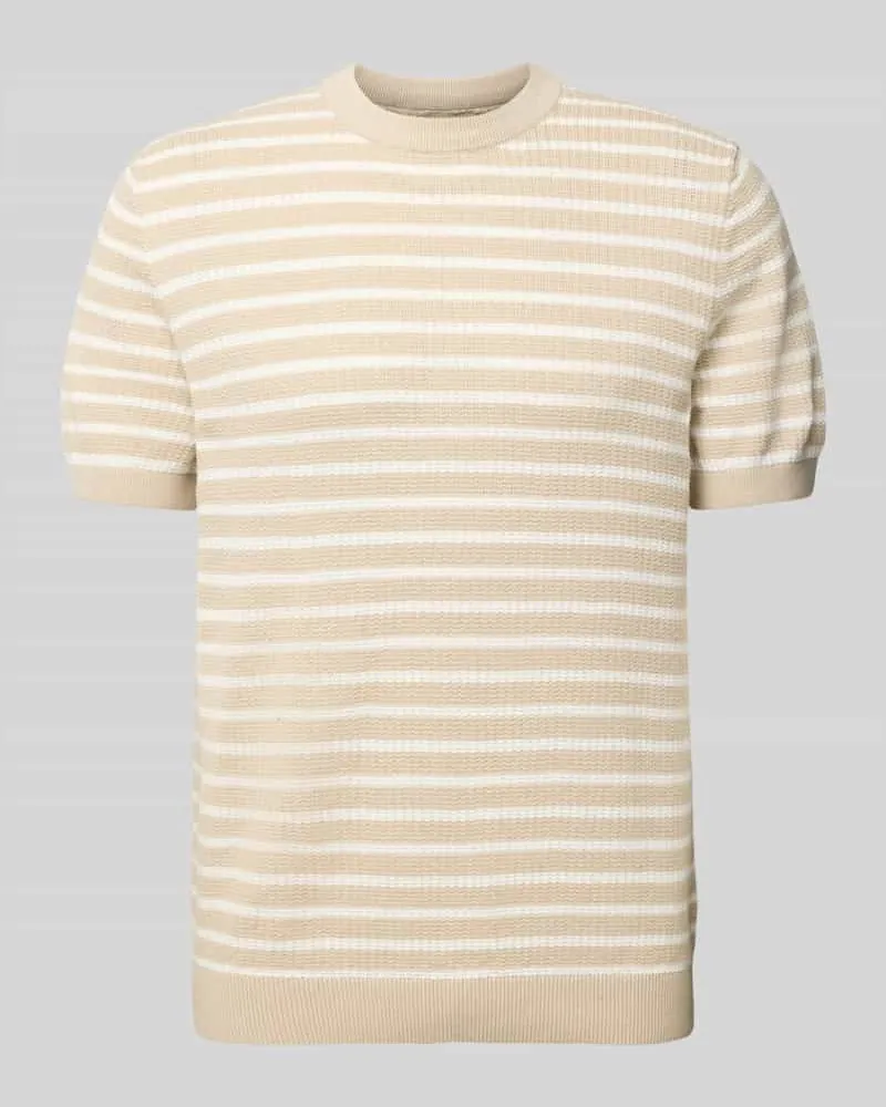McNeal T-Shirt mit Rundhalsausschnitt Beige