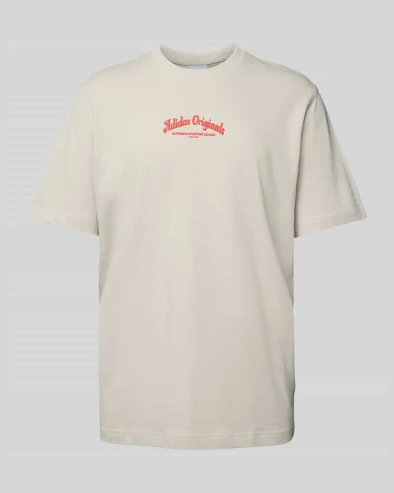 adidas T-Shirt mit Label-Print Modell 'WAB 