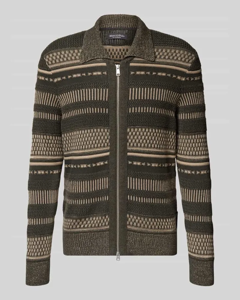 Marc O'Polo Strickjacke aus Baumwoll-Mix 