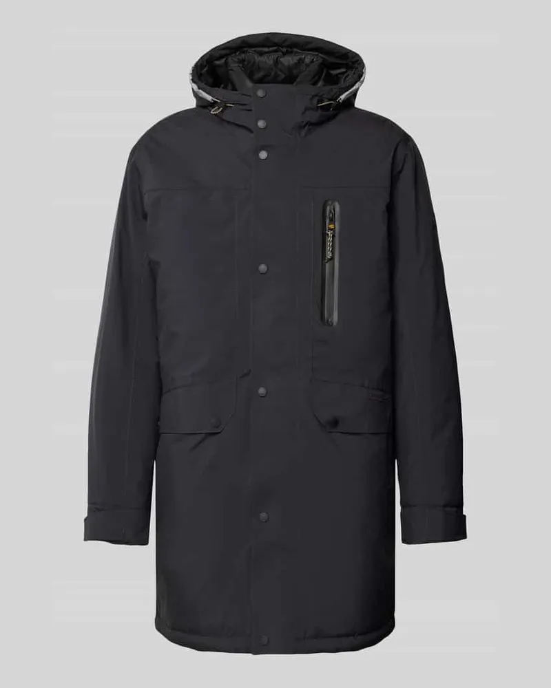 Camel Active Parka mit Pattentaschen Modell 'Parka Hood clean Marine