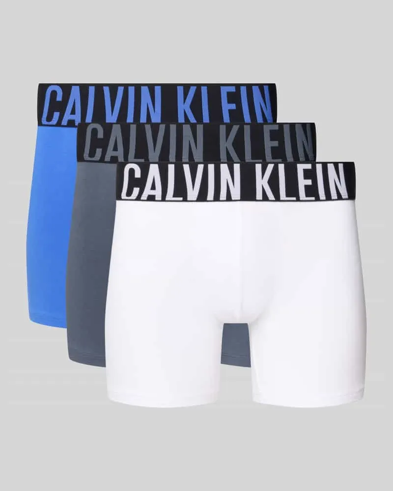 Calvin Klein Trunks mit elastischem Bund im 3er-Pack Royal