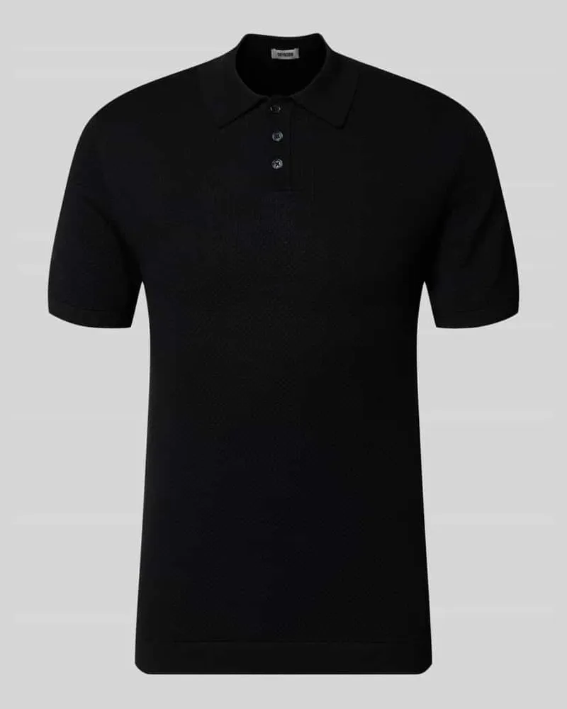 Drykorn Slim Fit Poloshirt Modell 'Triton Black
