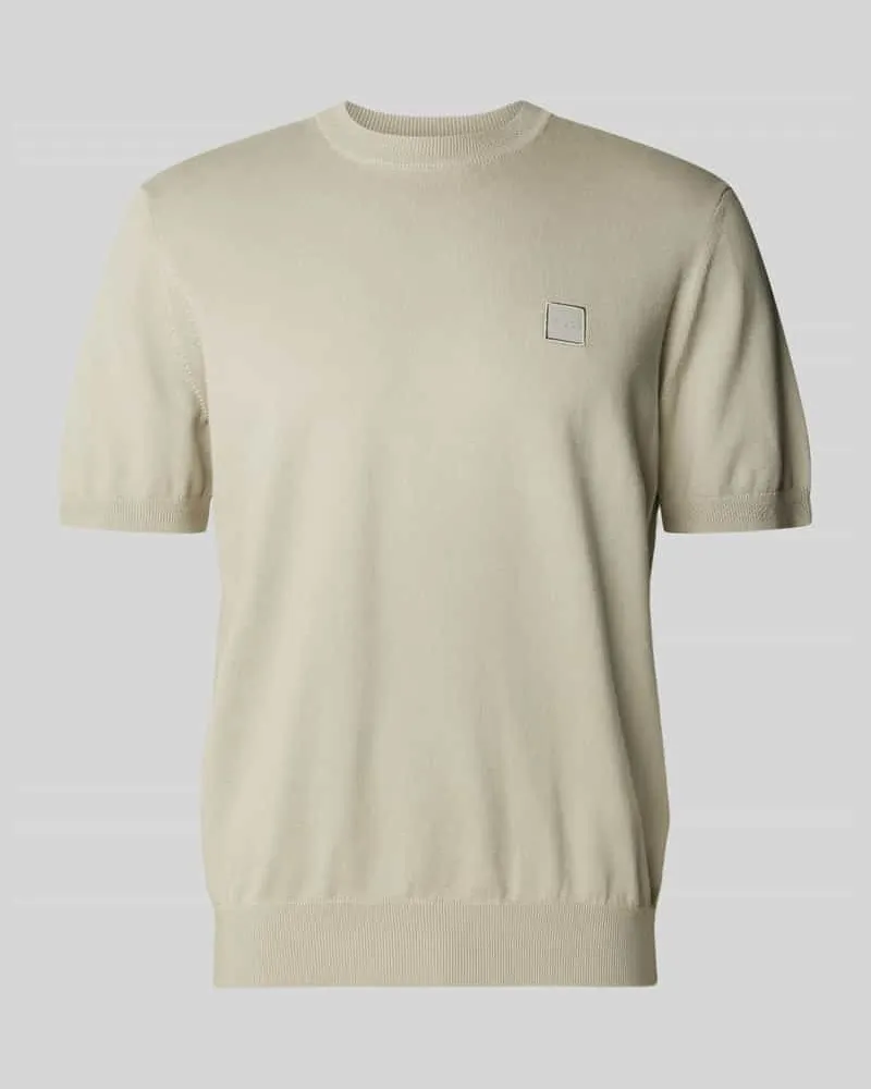 HUGO BOSS T-Shirt aus Baumwoll-Kaschmir-Mix Modell 'Kanache 