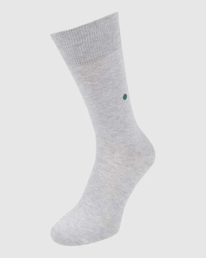 Burlington Socken mit Label-Print Modell 'Lord 