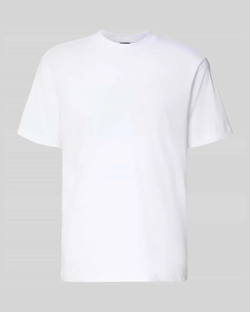 G-STAR RAW T-Shirt aus Baumwolle mit Rundhalsausschnitt Weiss