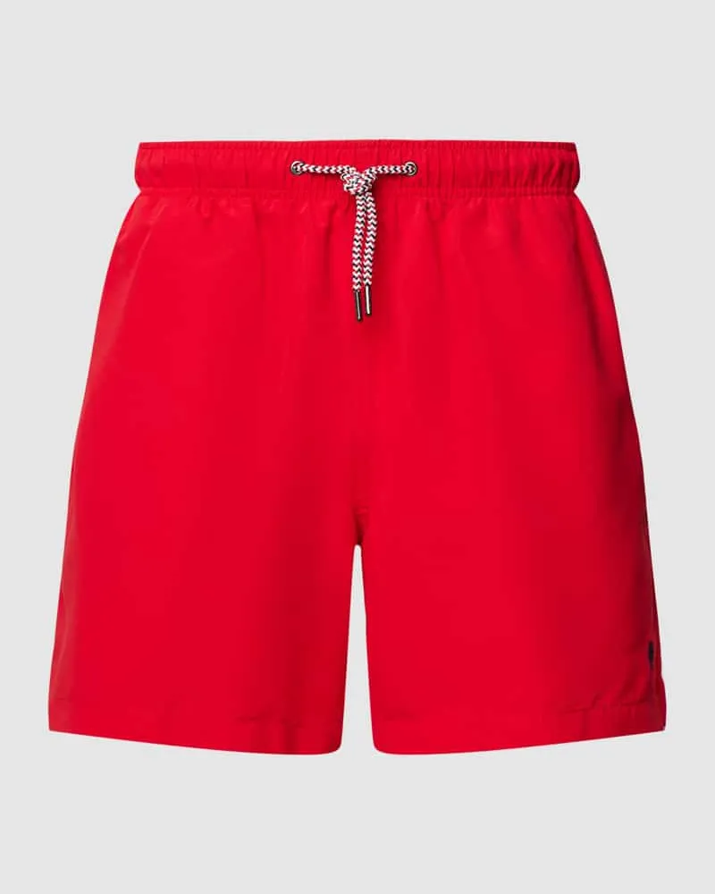 McNeal Badeshorts mit Label-Stitching 