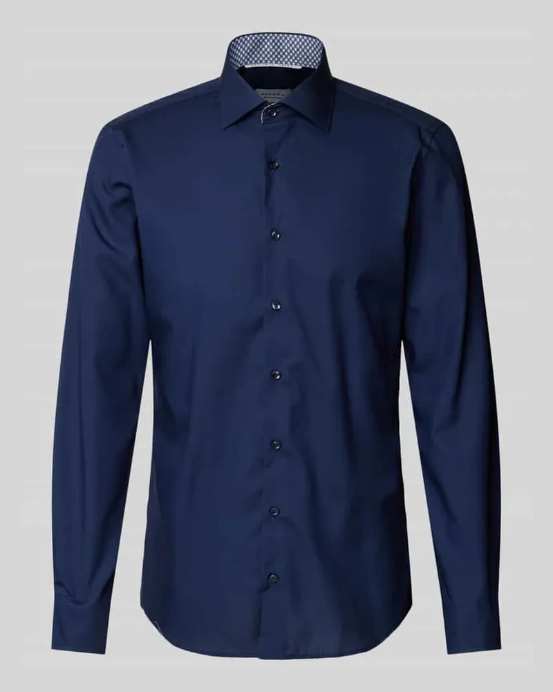 Eterna Slim Fit Businesshemd aus Popeline 