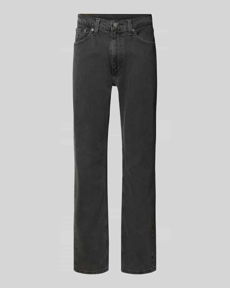 Levi's Regular Fit Jeans Modell '505 Anthrazit