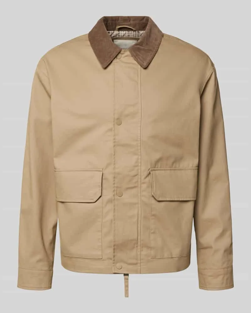 Jack & Jones Jacke mit aufgesetzten Pattentaschen 