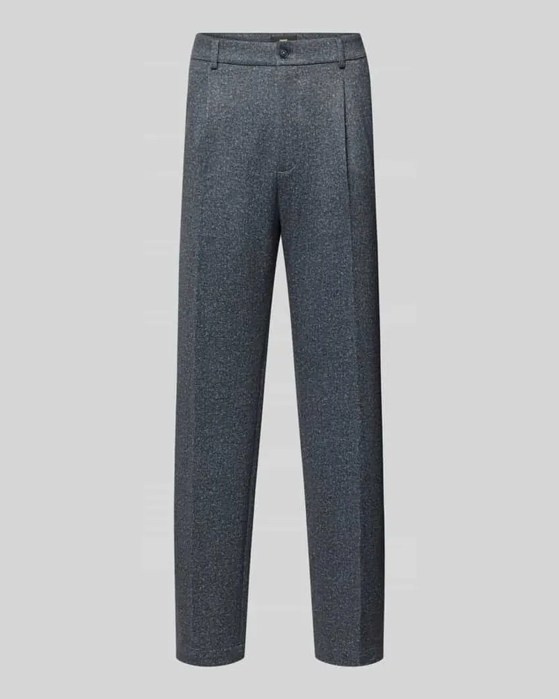 cinque Regular Fit Anzughose mit Gürtelschlaufen Blau