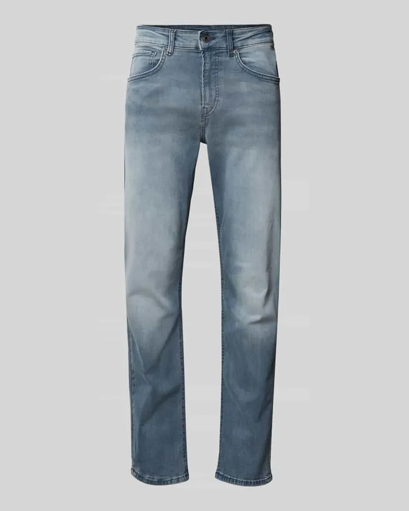 Pepe Jeans Straight Fit Jeans aus Baumwoll-Mix Modell 'CASH 