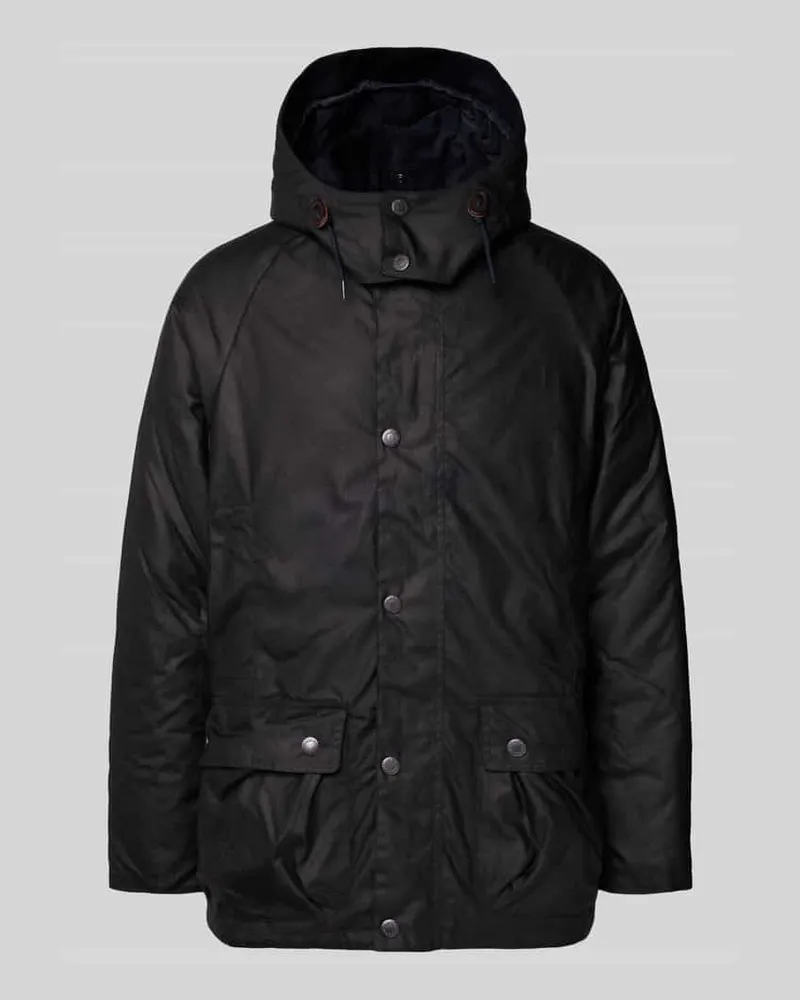 Barbour Regular Fit Parka mit Cord-Details Modell Modell 'MODERN BEAUFORT Marine