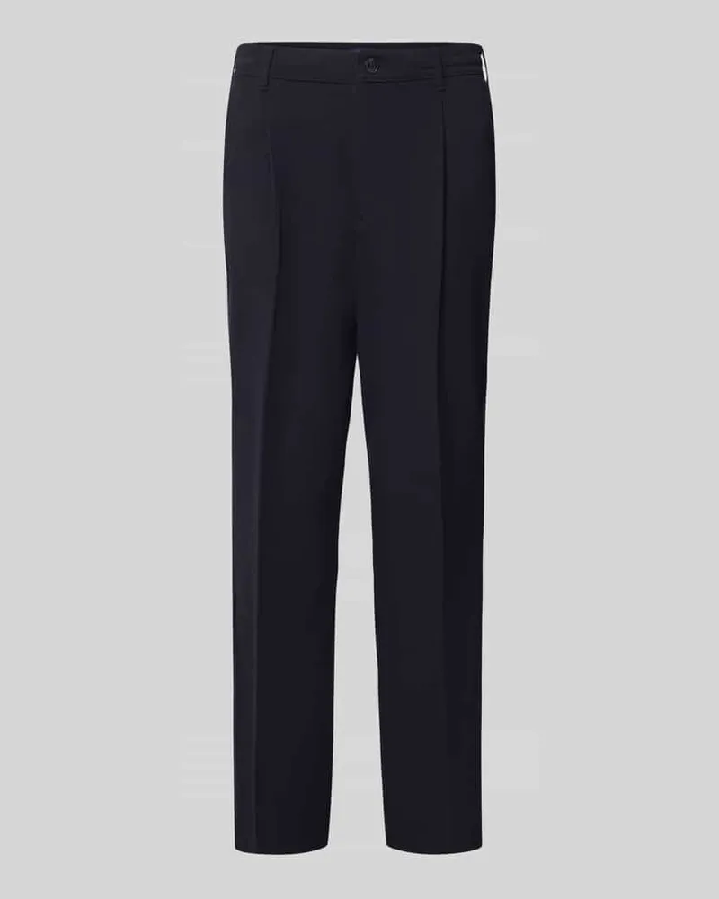 McNeal Slim Fit Stoffhose mit Bügelfalten 