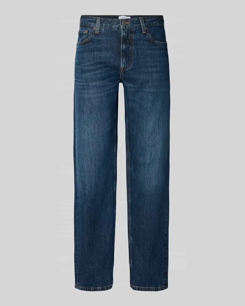 Tommy Hilfiger Straight Fit Jeans aus reiner Baumwolle Model 'DOVER Jeansblau