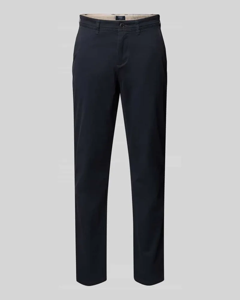 McNeal Straight Fit Stoffhose mit Gesäßtaschen Marine