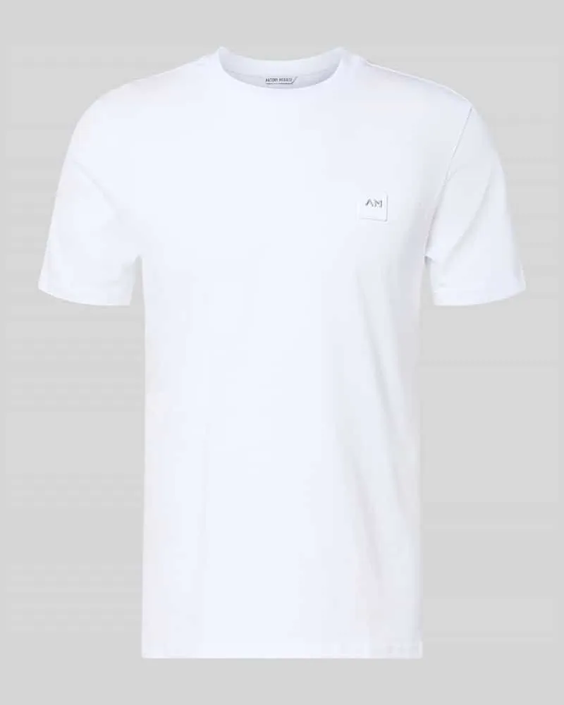 Antony Morato T-Shirt mit Label-Detail Weiss