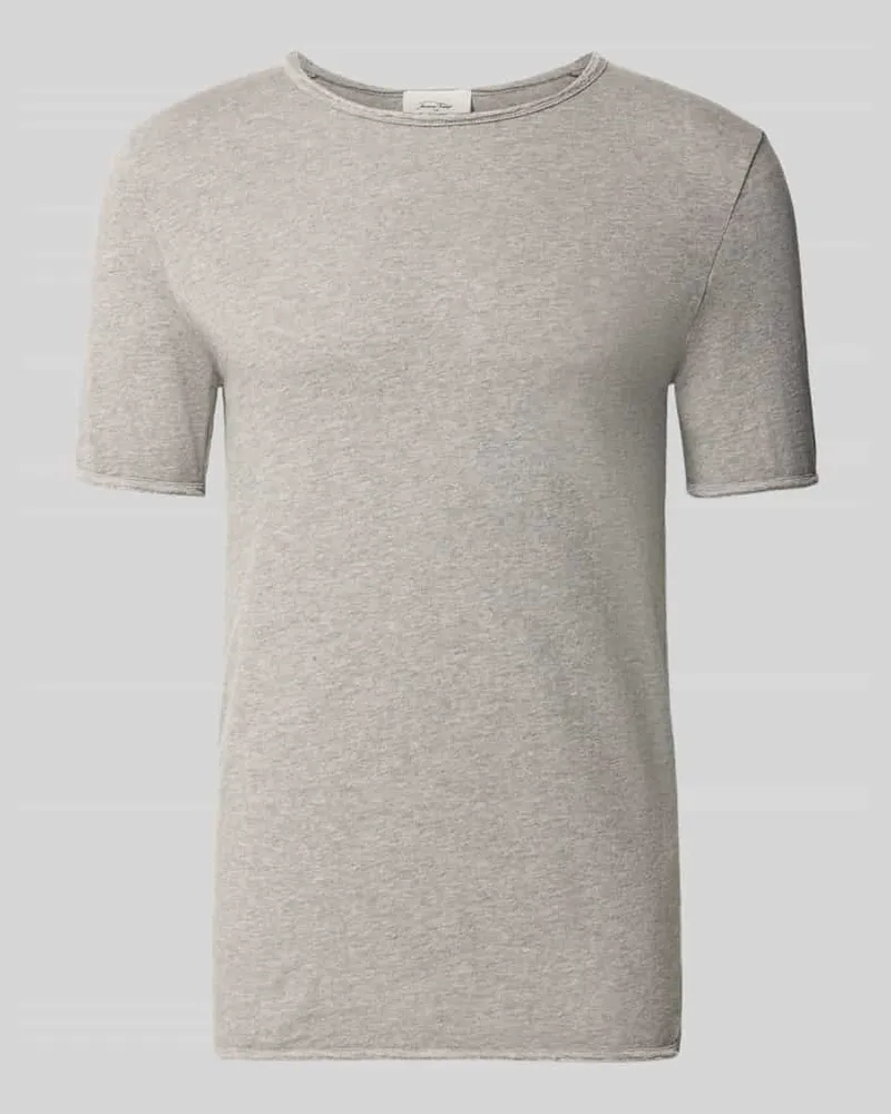 American Vintage Slim Fit T-Shirt mit Rundhalsausschnitt Modell 'Sonoma Mittelgrau