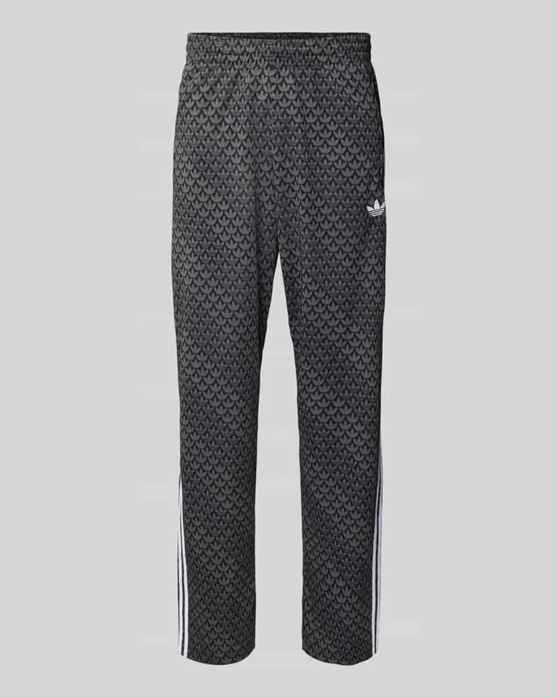 adidas Trainingshose mit Logo-Muster Black
