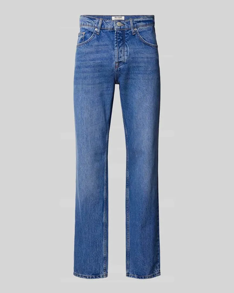 Only & Sons Straight Leg Jeans im 5-Pocket-Design 