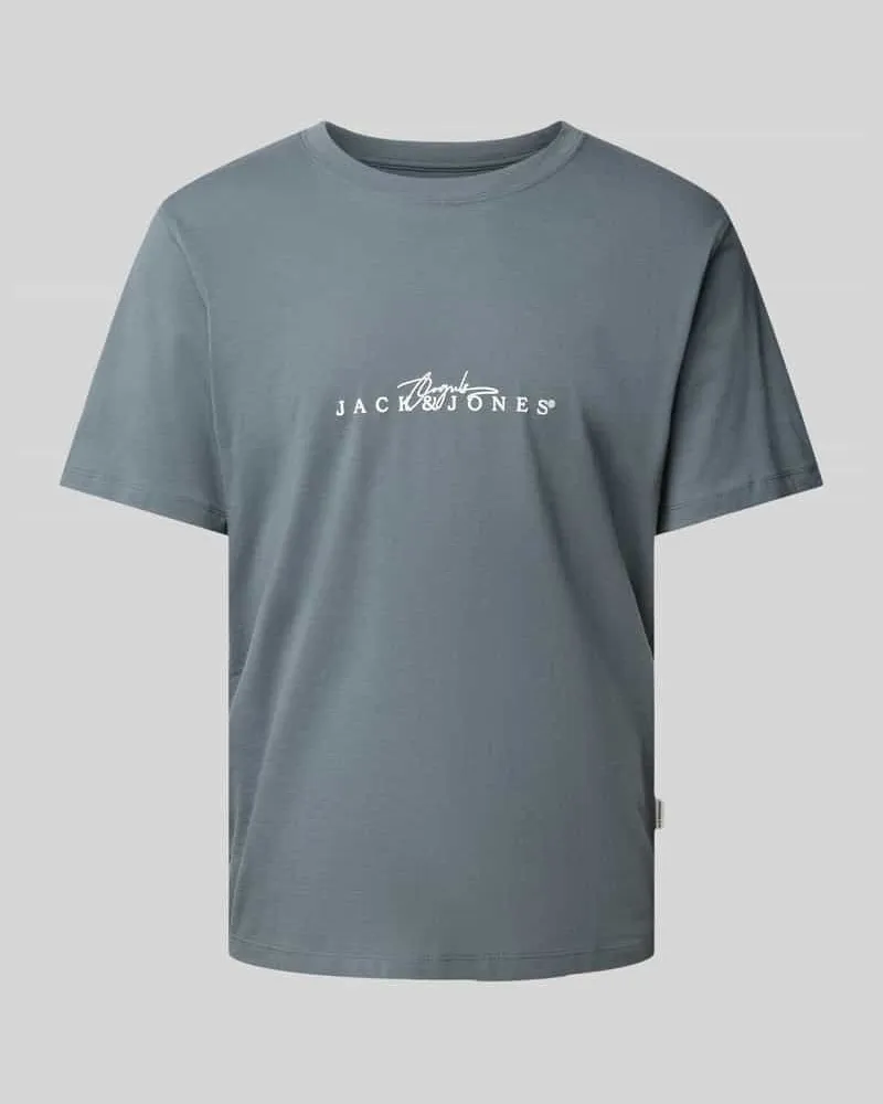 Jack & Jones T-Shirt mit Label-Print Modell 'VARENNA 