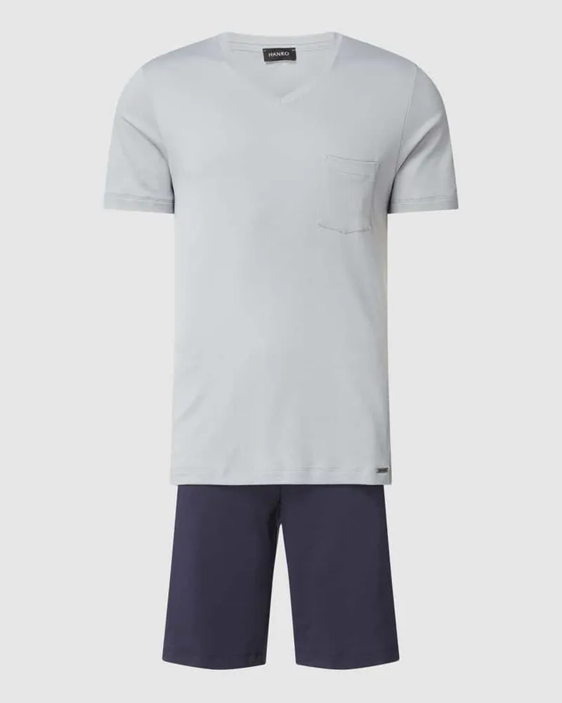 Hanro Pyjama aus Baumwolle 