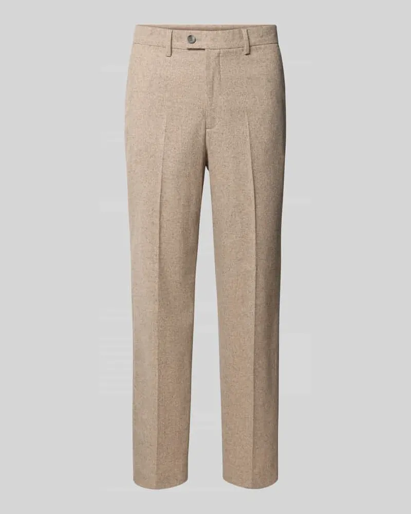 Lindbergh Regular Fit Stoffhose mit Bügelfalten 