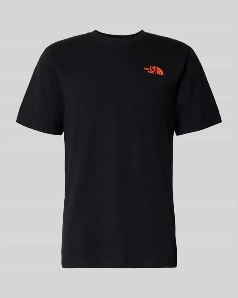 The North Face T-Shirt mit Logo und Rundhalsausschnitt Black