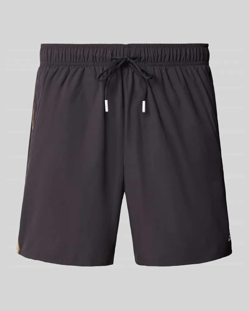 HUGO BOSS Badeshorts mit Mesh-Einsatz 