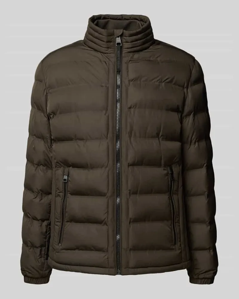 Strellson Regular Fit Steppjacke mit Stehkragen Modell 'MODENA FUSED 