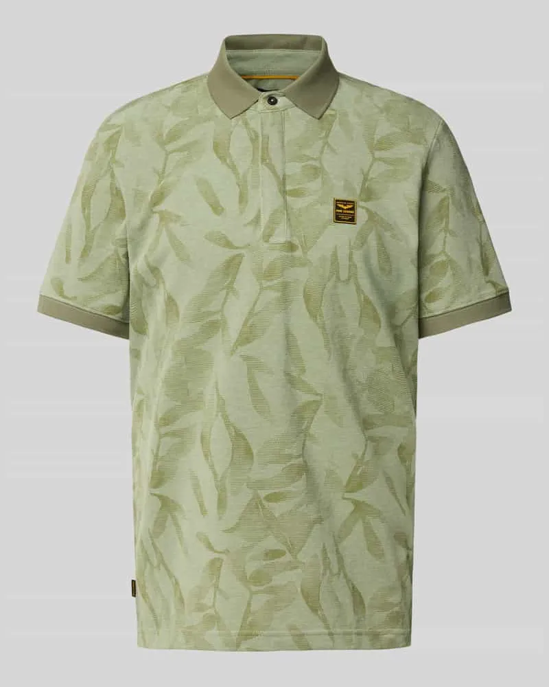 PME Legend Poloshirt mit Label-Detail 