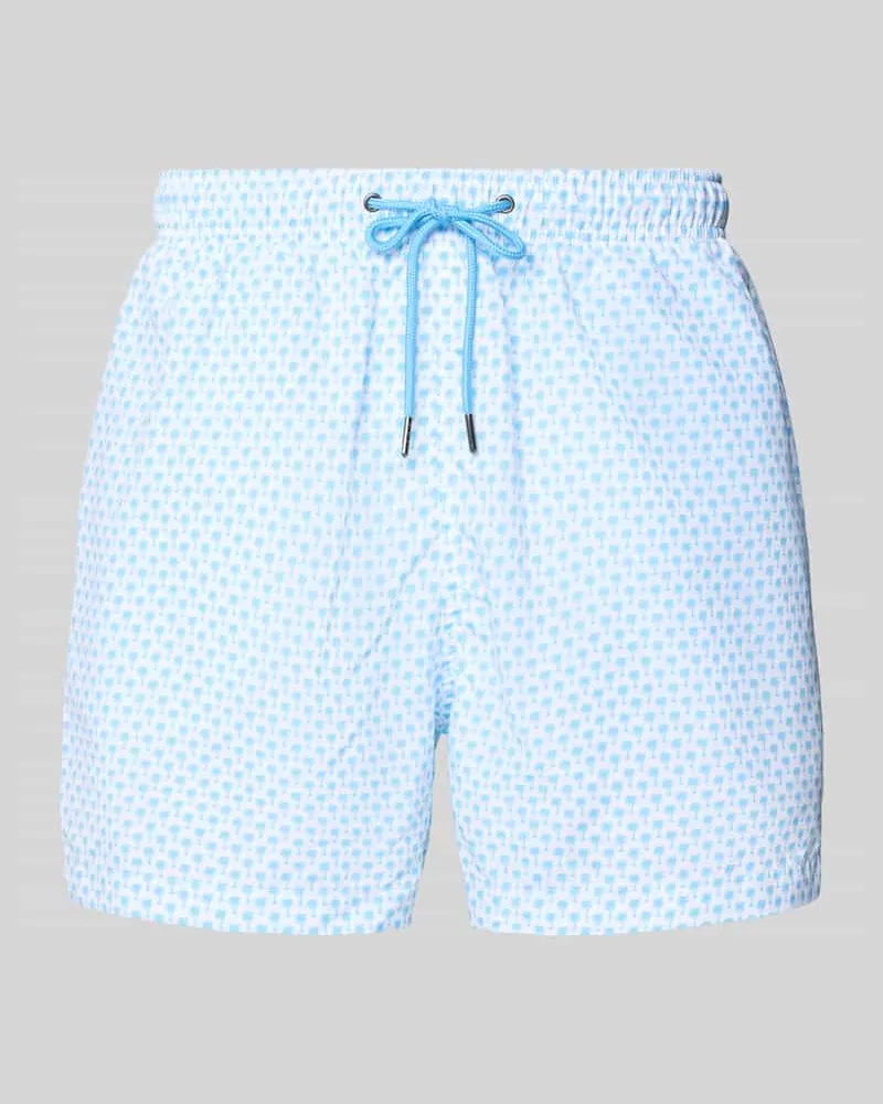 McNeal Badehose mit Gesäßleistentasche Offwhite