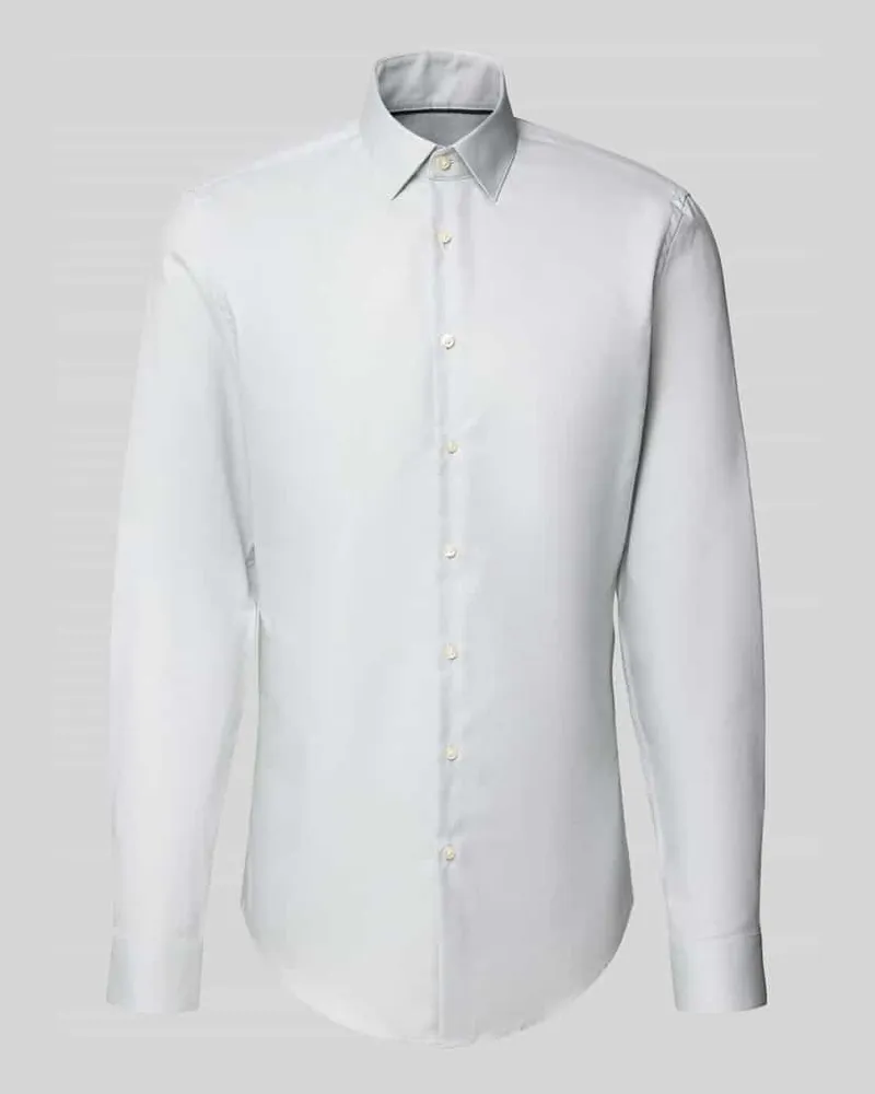 JAKE*S Slim Fit Businesshemd mit extra langem Arm 