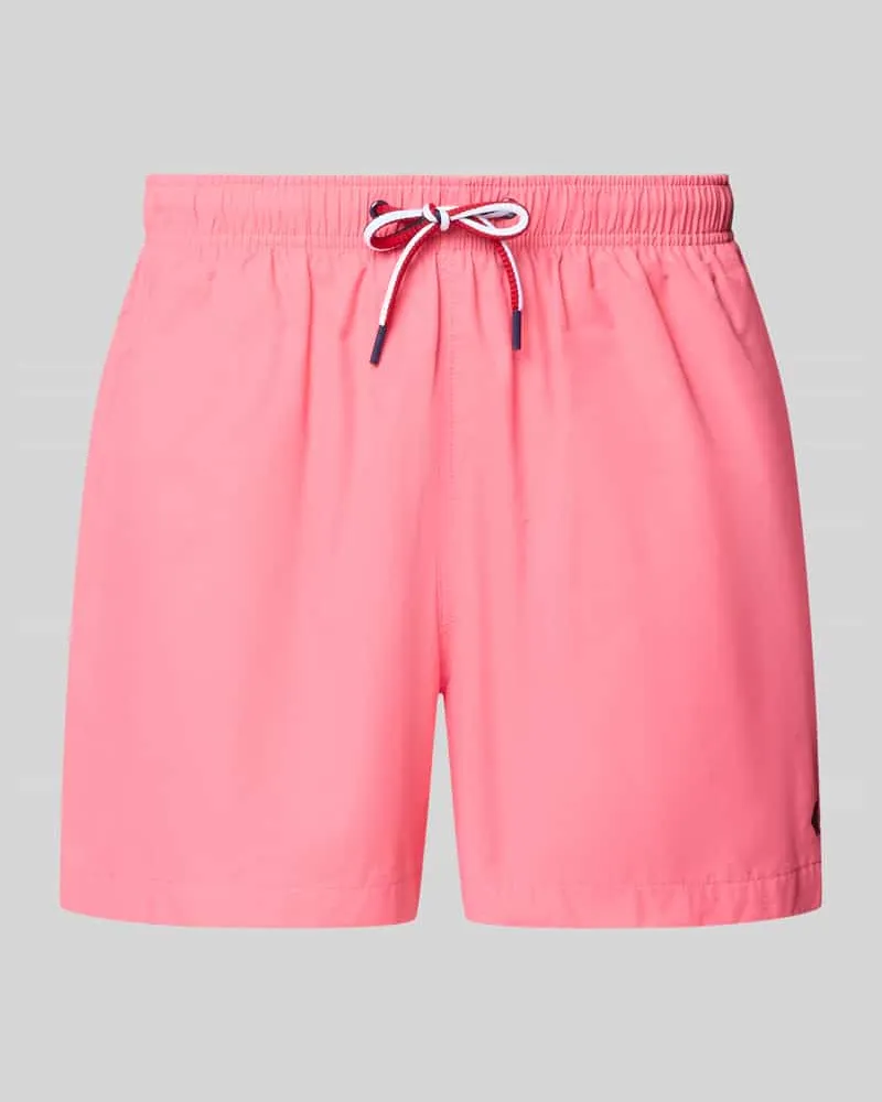 McNeal Badehose mit elastischem Bund und Tunnelzug Rosa