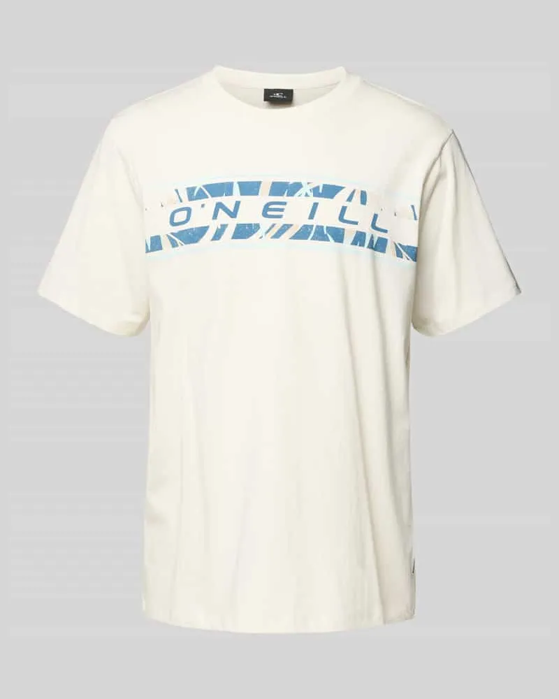 O´Neill T-Shirt mit Label-Print 