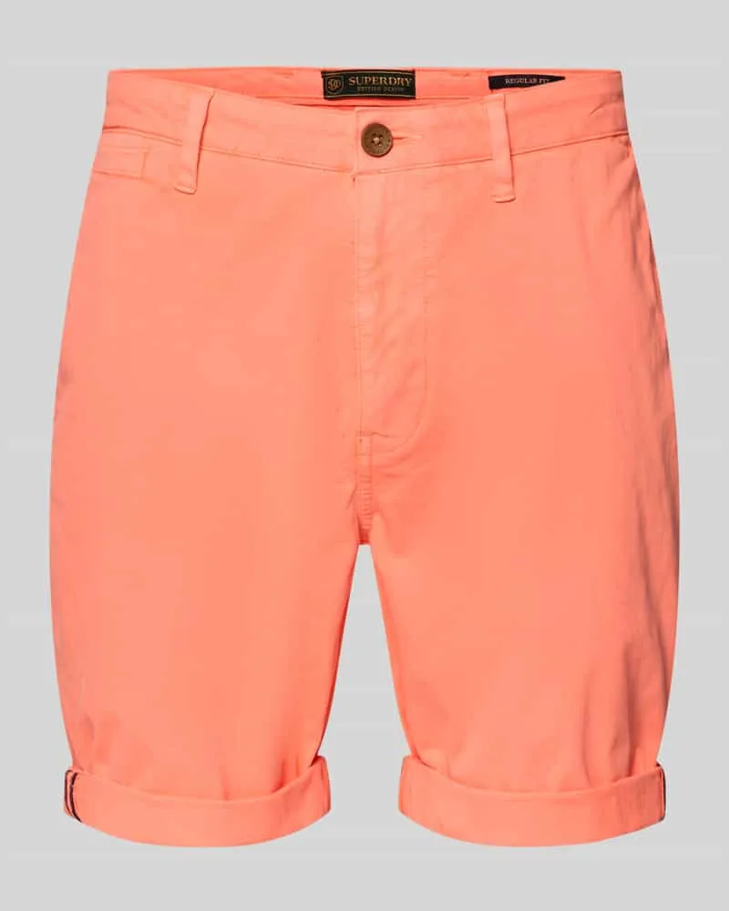 Superdry. Regular Fit Shorts mit Münztasche Neon