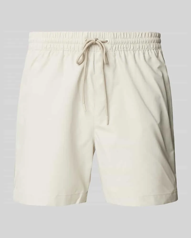 Calvin Klein Badehose mit Label-Print 
