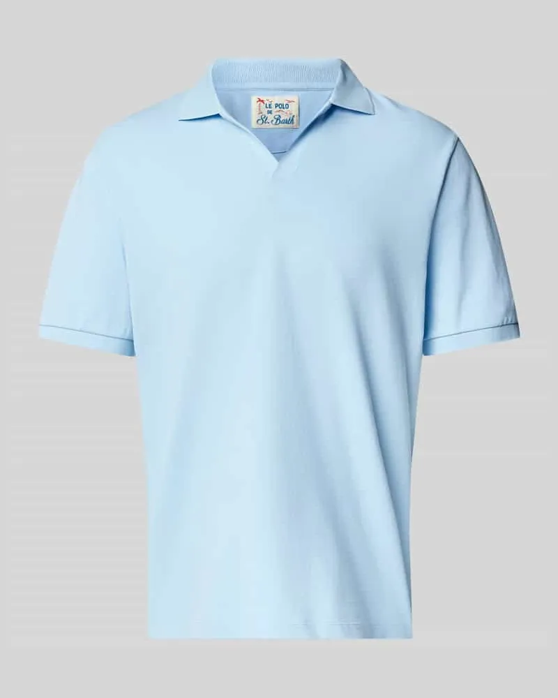 MC2 Saint Barth Regular Fit Poloshirt mit V-Ausschnitt Modell 'CHARLES 