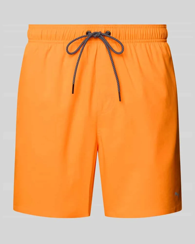 Puma Regular Fit Badehose mit Reißverschlusstasche 