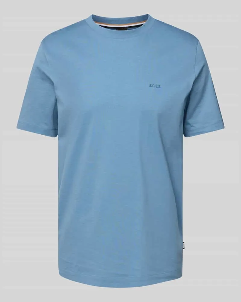 HUGO BOSS T-Shirt mit Label-Print Modell 'Thompson 