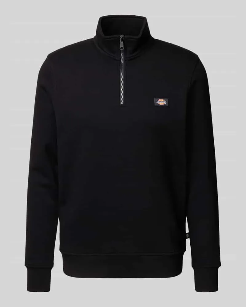 Dickies Sweatshirt mit Troyer-Kragen Modell 'OAKPORT 