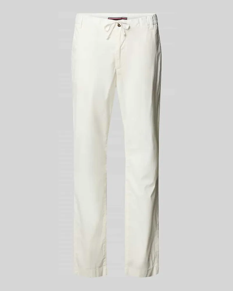 Tommy Hilfiger Straight Leg Chino aus Baumwoll-Elasthan-Mix Kitt