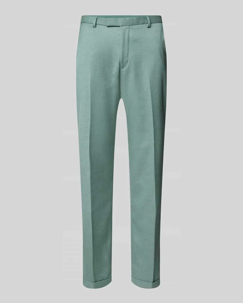 McNeal Slim Fit Anzughose mit Leinen-Anteil 