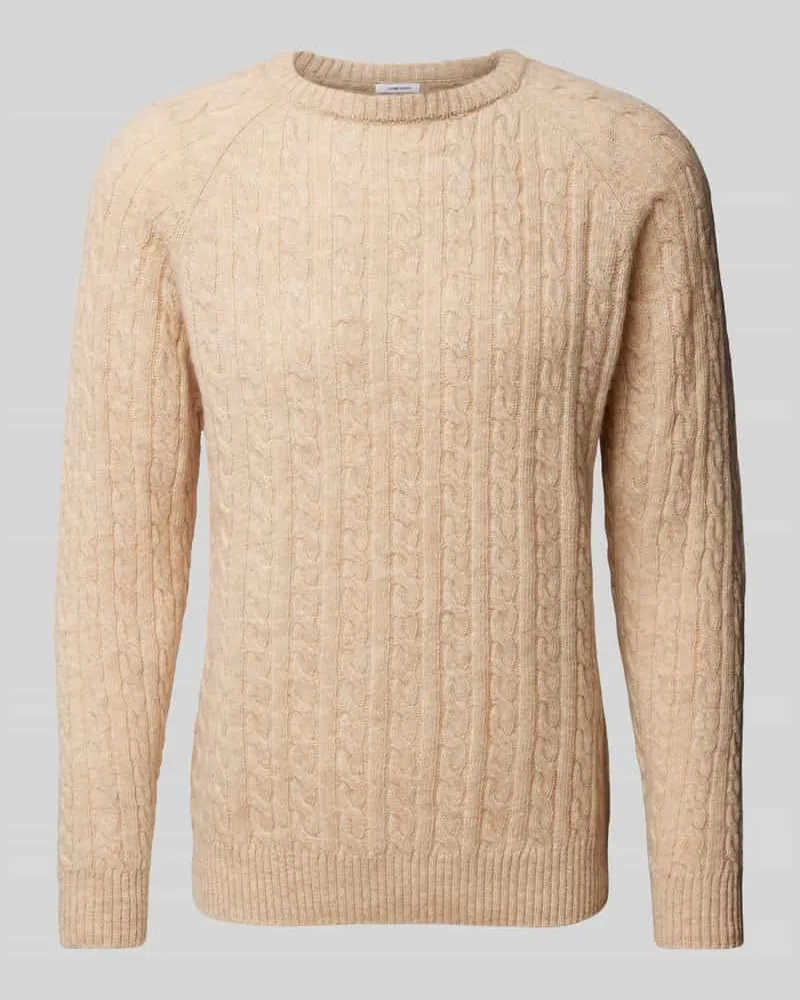 Lindbergh Strickpullover mit gerippten Abschlüssen 