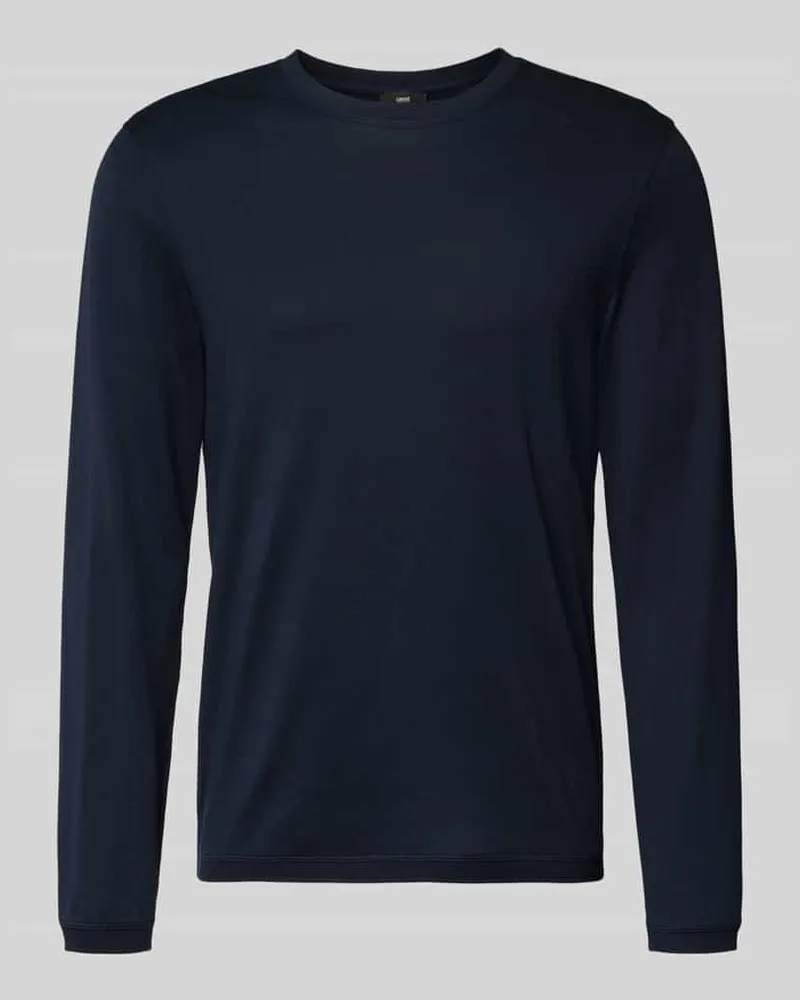 cinque Longsleeve mit gerippten Abschlüssen Modell 'BADI Marine